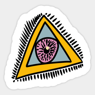 Primitive eye Sticker